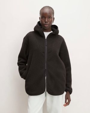 The ReNew Fleece Full-Zip Hoodie | Black