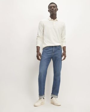 The Selvedge Straight Fit Jean | Inkwell Blue