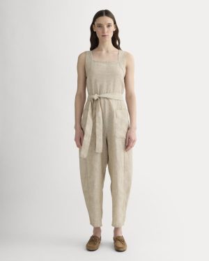 The Utility Coverall in Linen | Cornstalk Chambray