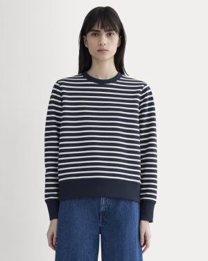 The Off-Duty Terry Crew | Navy / Bone