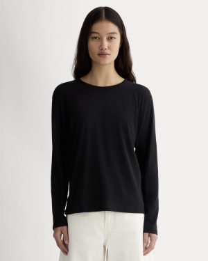 The Air Long-Sleeve Tee | Black