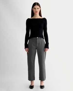 The Utility Straight-Leg Pant | Graphite | 26.5 Inseam