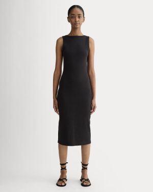 The Selfie Tank Dress | Black