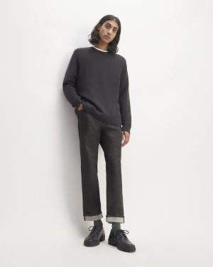 The Selvedge Straight Fit Jean | Black Rinse