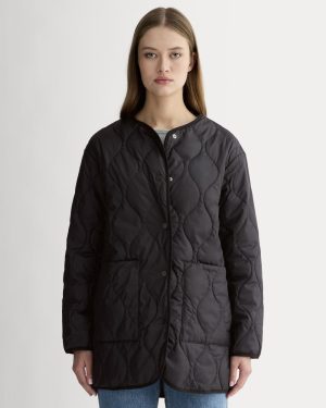 The Quilted Liner | Black
