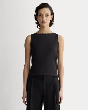 The Form Boatneck Tank | Black